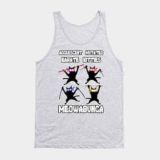 Adolescent Mutated Karate Kitties Team Tank Top